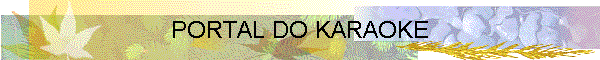 PORTAL DO KARAOKE